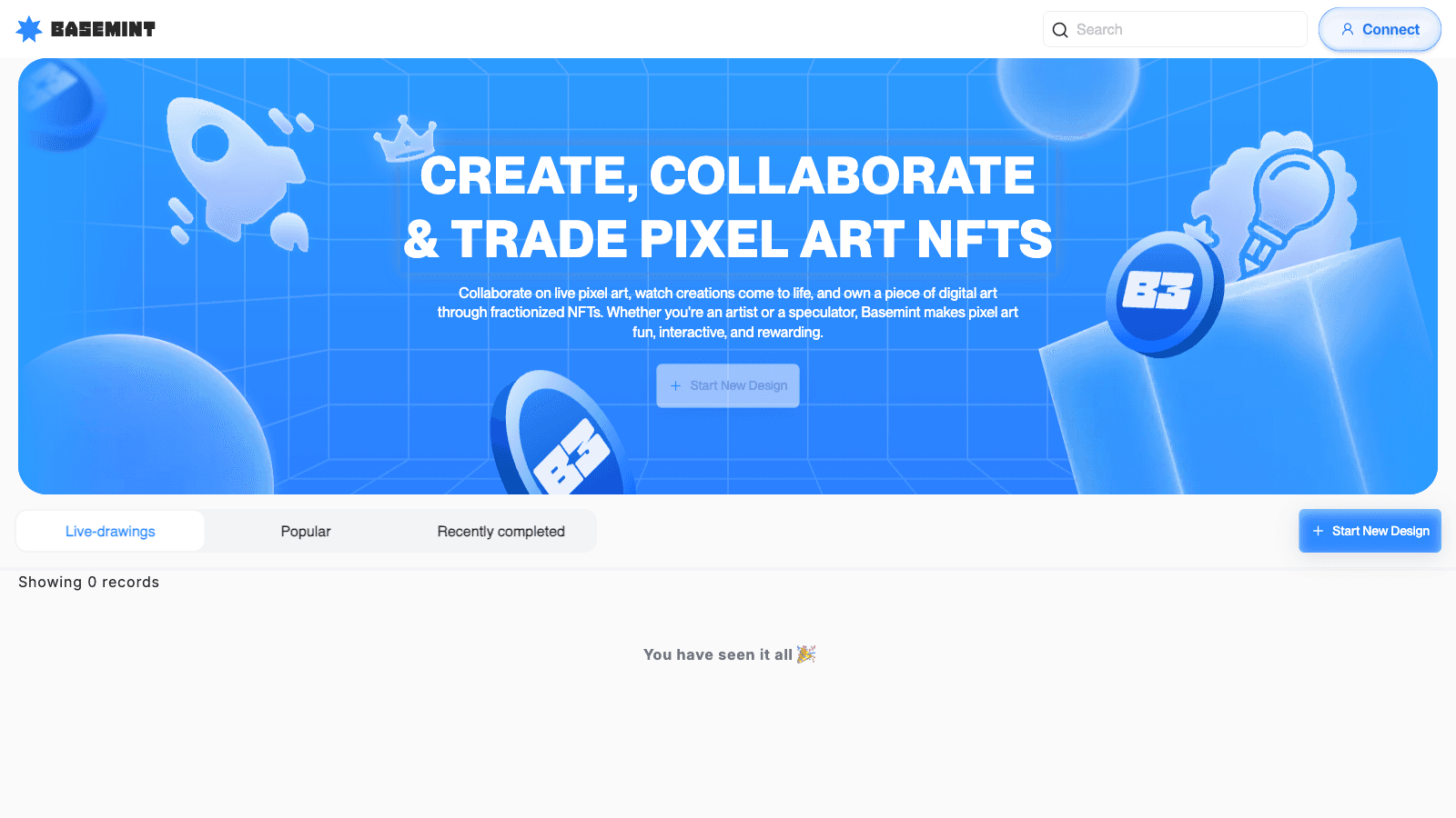 Basemint NFT – Home Page