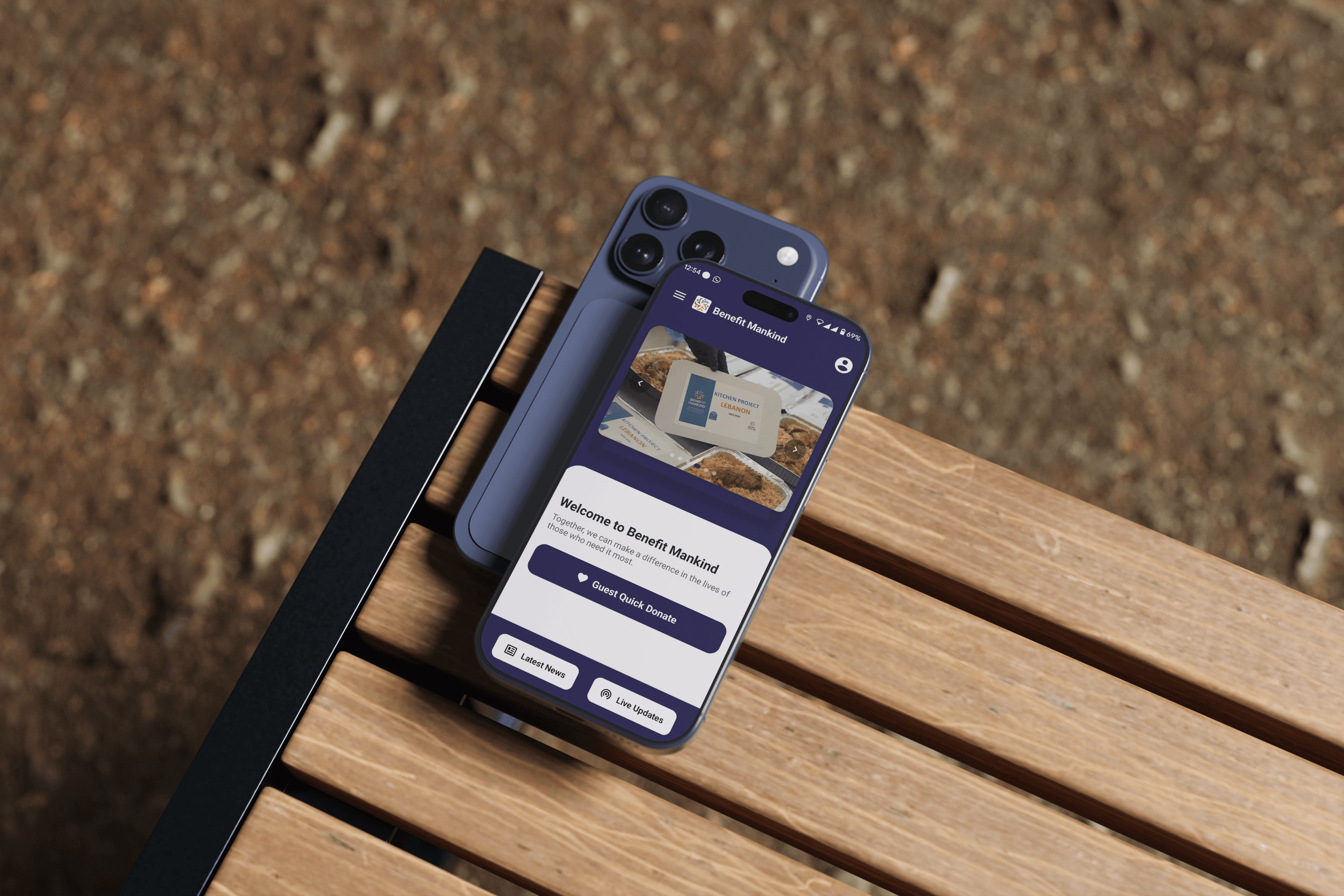 Benefit Mankind Charity Platform – Campaign View