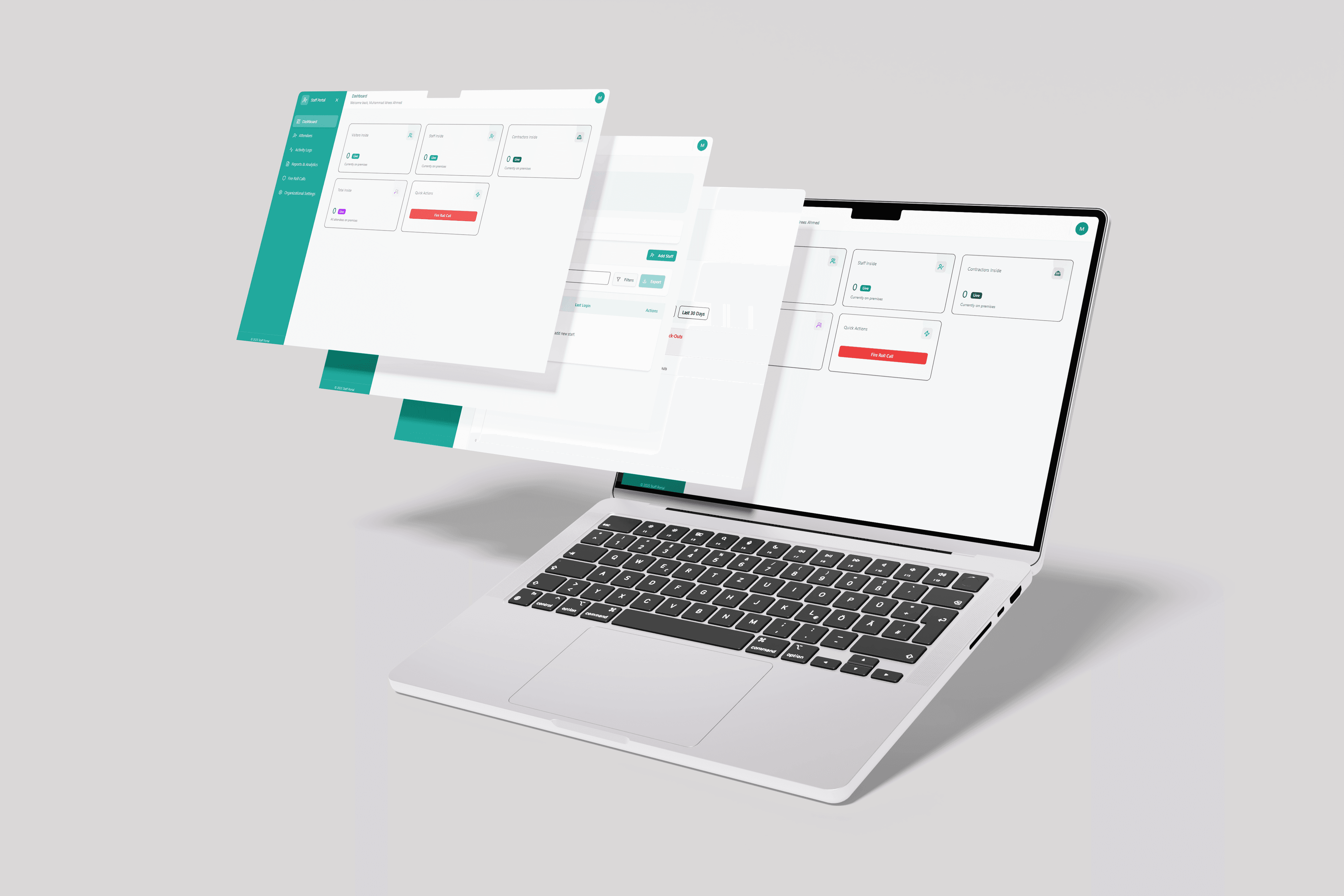 Visent (Visitor Management System) – Activity Logs